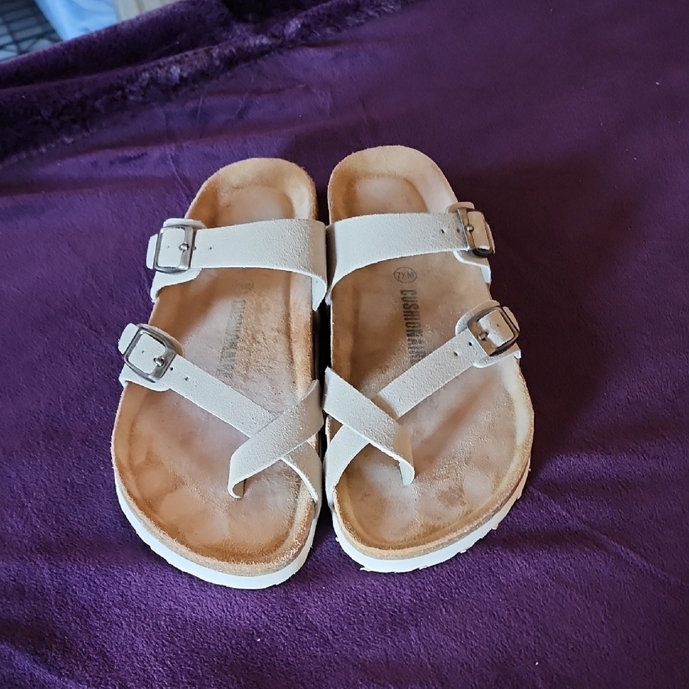Casual Beige Women's Sandals